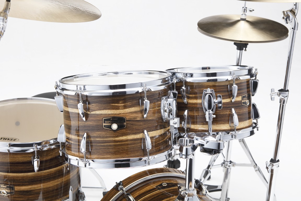 Tama Imperialstar 18'' - 5 FÛts - Coffee Teak Wrap - Batterie Acoustique Jazz - Variation 1