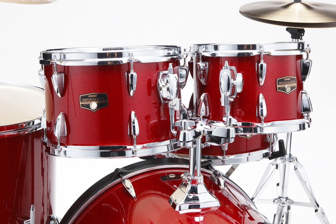 Tama Imperialstar 22'' - 6 FÛts Et + - Burnt Red Mist - Batterie Acoustique Rock - Variation 1