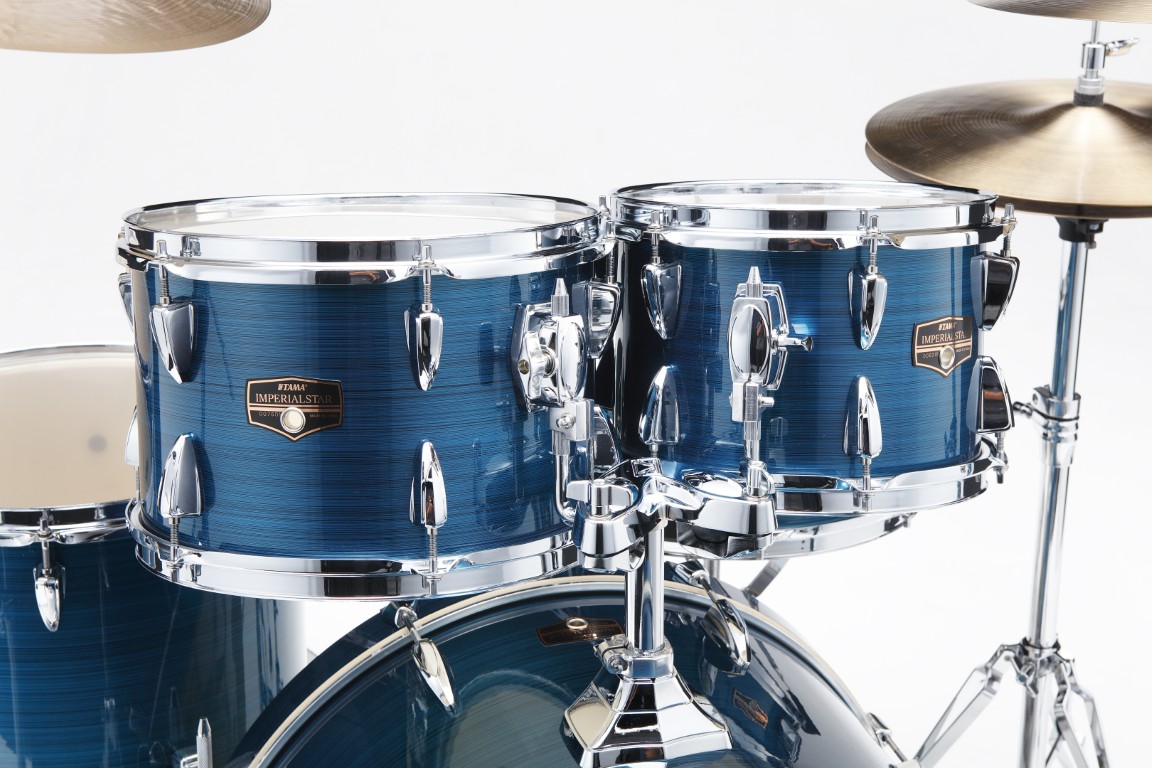 Tama Imperialstar 22'' - 6 FÛts Et + - Hairline Blue - Batterie Acoustique Rock - Variation 1