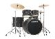 Imperialstar 5 futs + Meinl set - blacked out black