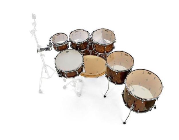 Tama Superstar Classic Studio 22 - 6 FÛts Et + - Gloss Java Lacebark Pine - Batterie Acoustique Studio - Variation 1