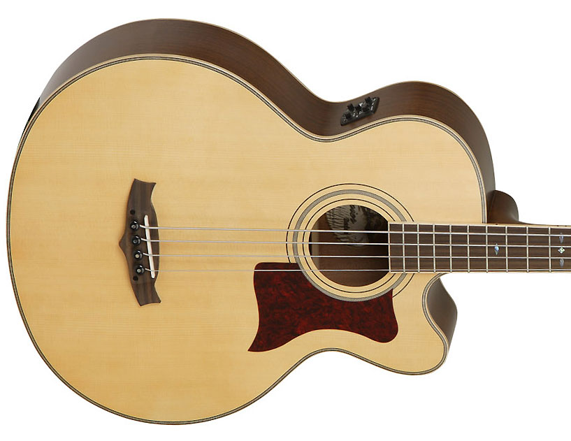 Tanglewood Tw155a Bass Premier Super Jumbo Cw - Natural Satin - Basse Acoustique - Variation 2