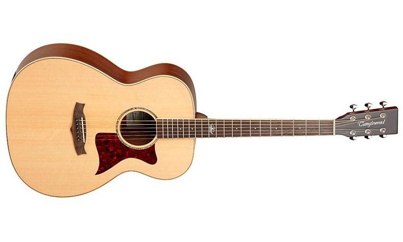 Tanglewood Tw170 Ss Premier Om Epicea Acajou - Natural Satin - Guitare Acoustique - Variation 1