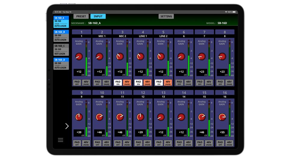 Tascam Sb-16d - Table De Mixage NumÉrique - Variation 1