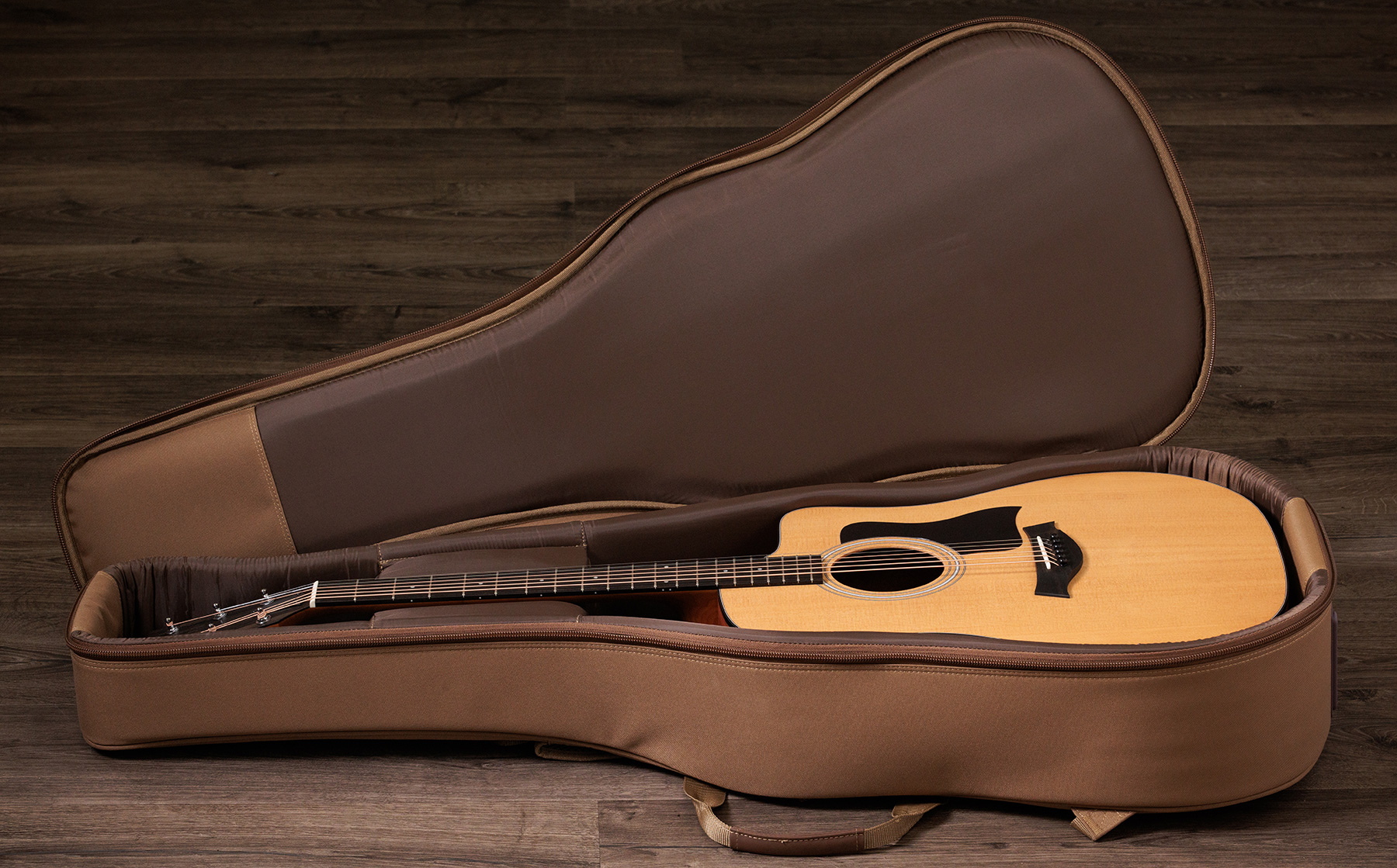 Taylor 110ce Torrefied Top Lh Dreadnought Cw Gaucher Epicea Sapele Eb Es2 - Natural - Guitare Folk - Variation 5