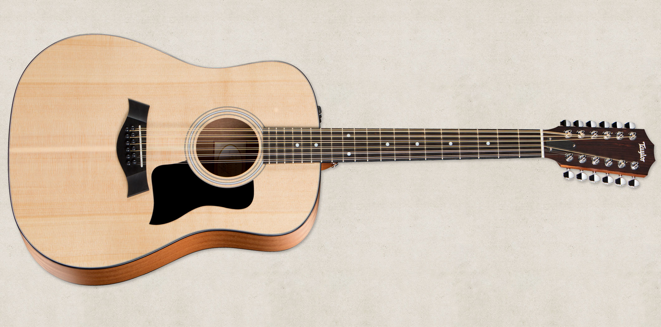 Taylor 150e Dreadnought 12c Epicea Sapele Eb Es2 - Natural Satin - Guitare Electro Acoustique - Variation 2