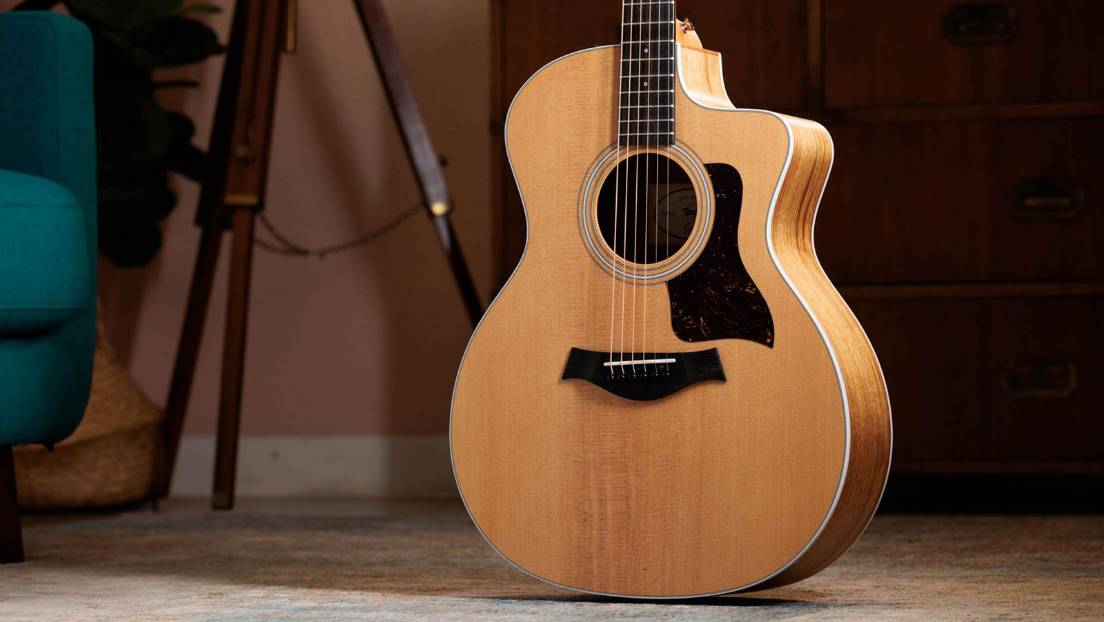 Taylor 214ce-k Grand Auditorium Cw Epicea Koa Eb Es2 - Natural - Guitare Folk - Variation 2