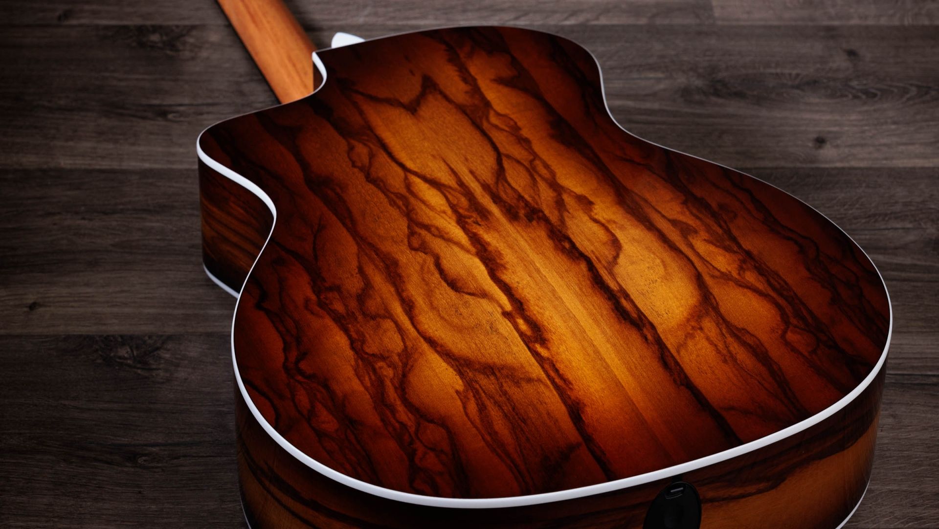 Taylor 214ce Plus Special Edition Grand Auditorium Cw Epicea African Ziricote Eb Es2 - Shaded Edge Burst - Guitare Folk - Variation 4