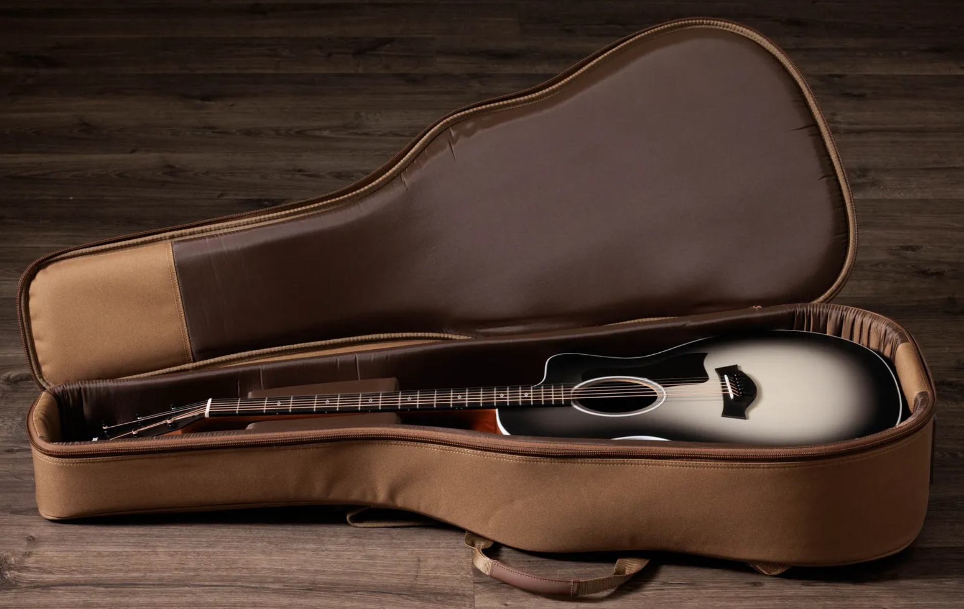 Taylor 214ce Sunset Blvd Mex Grand Auditorium Cw Epicea Noyer Eb Es2 - Eclipse Burst - Guitare Folk - Variation 6
