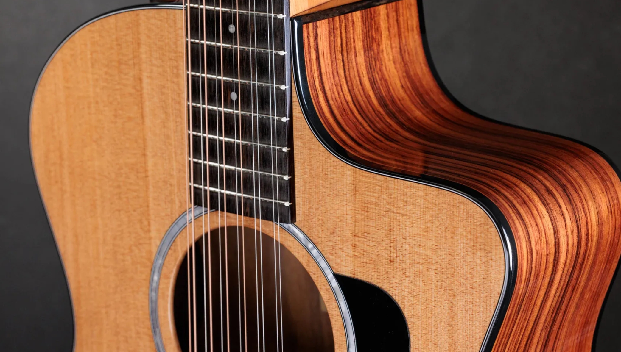 Taylor 254ce Plus Grand Auditorium Cw 12c Epicea Noyer Eb Es2 - Natural - Guitare Folk - Variation 3