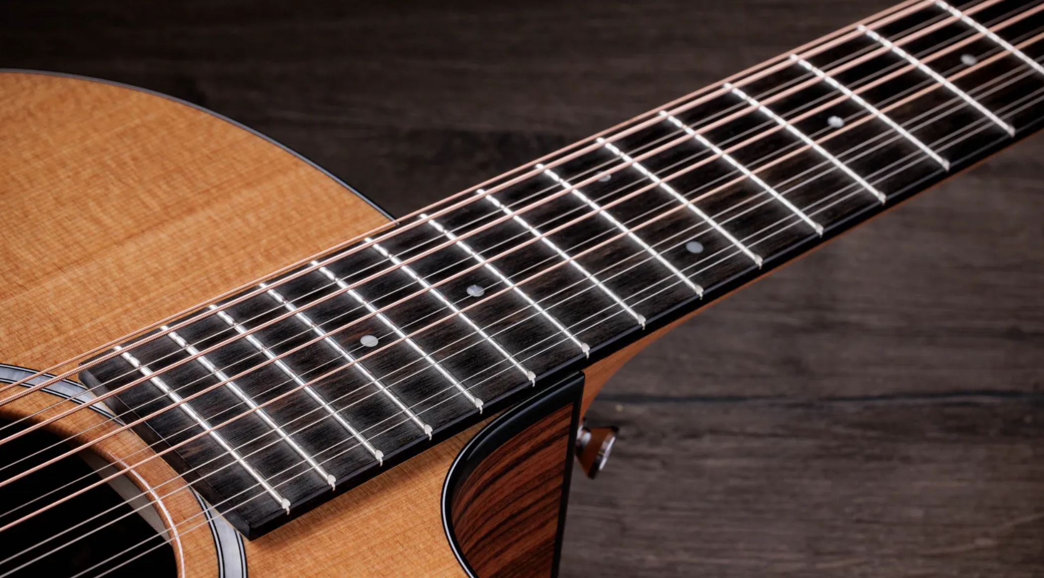 Taylor 254ce Plus Grand Auditorium Cw 12c Epicea Noyer Eb Es2 - Natural - Guitare Folk - Variation 4