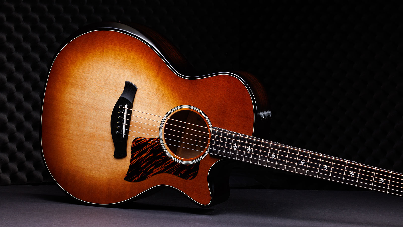 Taylor 314ce Builder's Edition 50th Anniversary Grand Auditorium Cw Epicea Urban Ash Eb Es2 - Kona Burst - Guitare Electro Acoustique - Variation 2