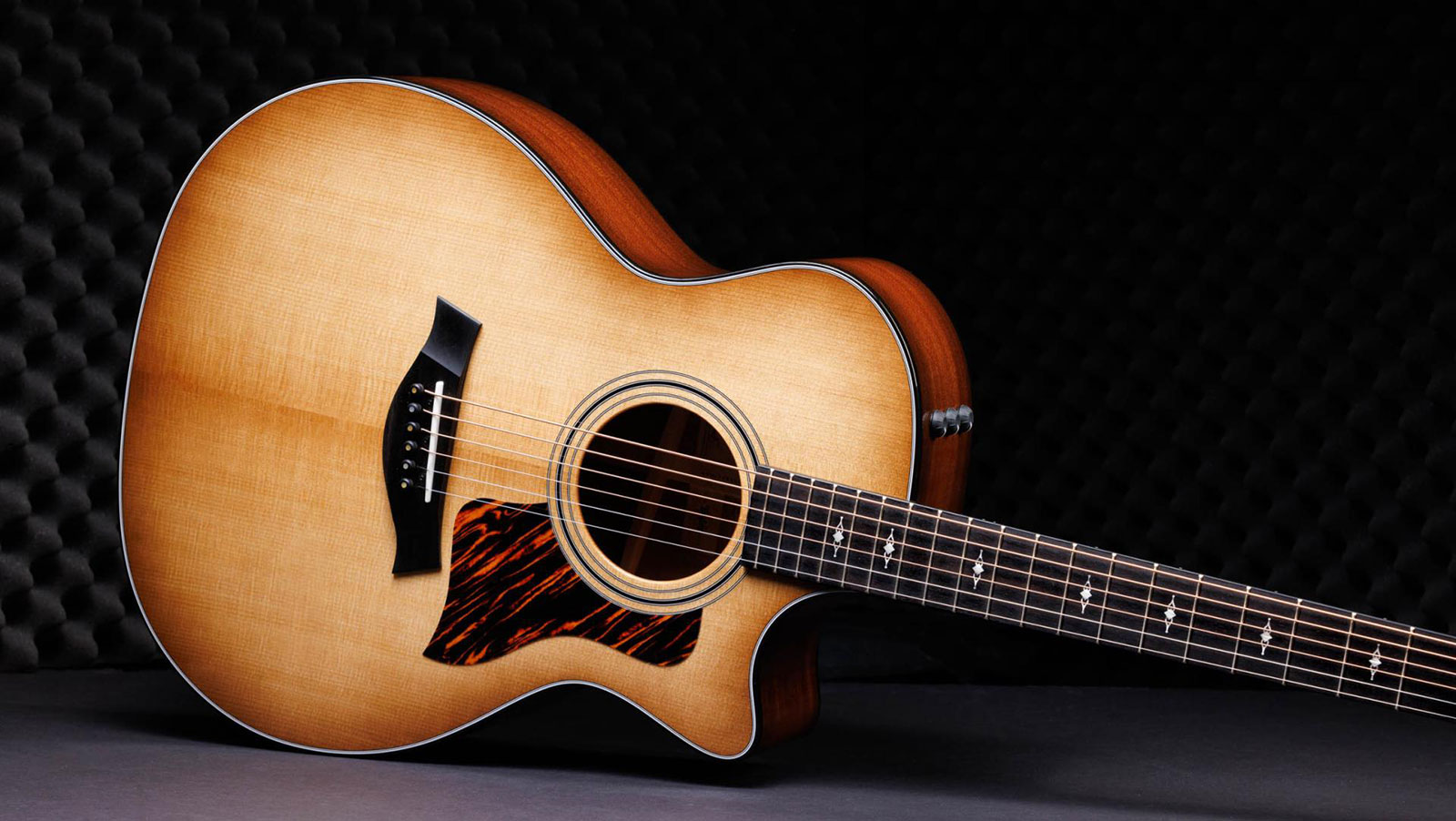 Taylor 314ce Ltd 50th Anniversary Epicea Sapele Eb Es2 - Shaded Edge Burst - Guitare Electro Acoustique - Variation 2