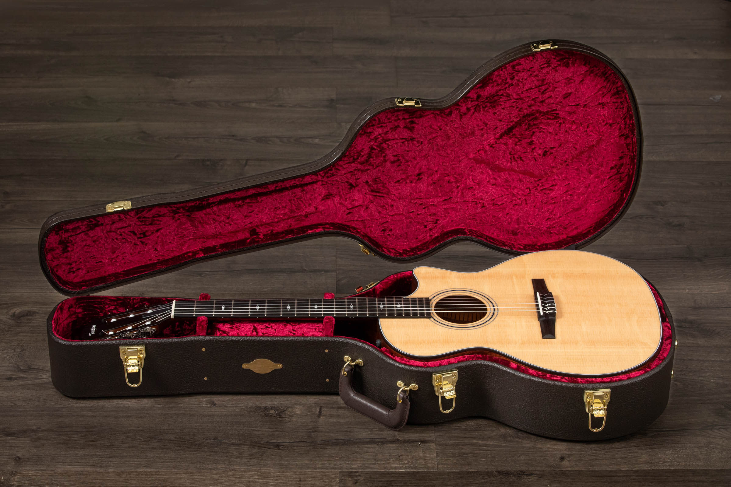 Taylor 314ce-n V-class Grand Auditorium Cw Epicea Sapele Eb Es2 - Natural - Guitare Classique Format 4/4 - Variation 3