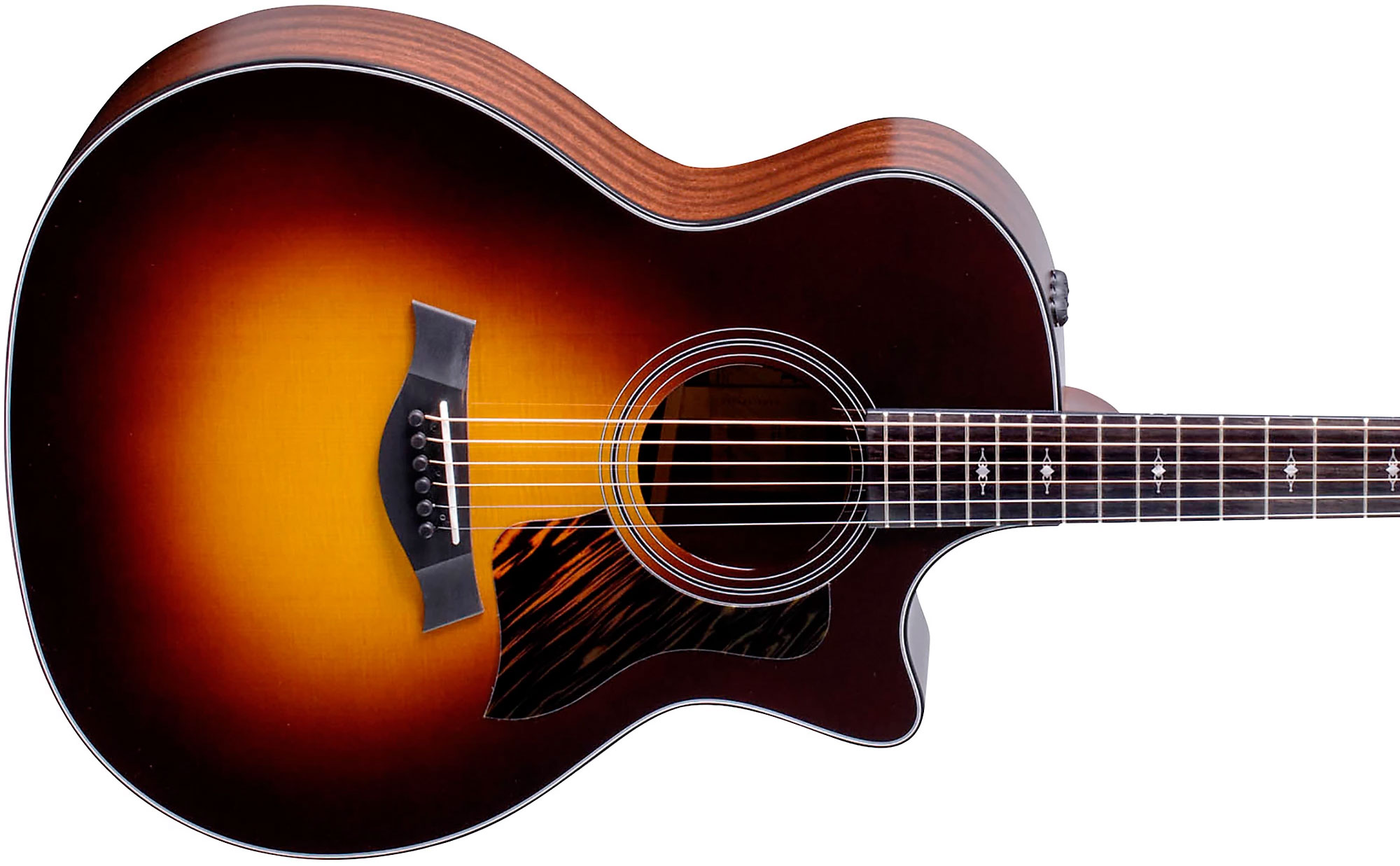 Taylor 314ce-se Grand Auditorium Cw Epicea Sapele Eb Es2 - Vintage Sunburst Top - Guitare Electro Acoustique - Variation 2