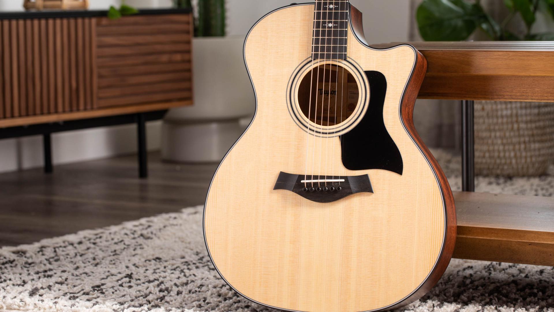 Taylor 314ce V-class 2019 Grand Auditorium Cw Epicea Sapele Eb Es2 - Natural - Guitare Electro Acoustique - Variation 3