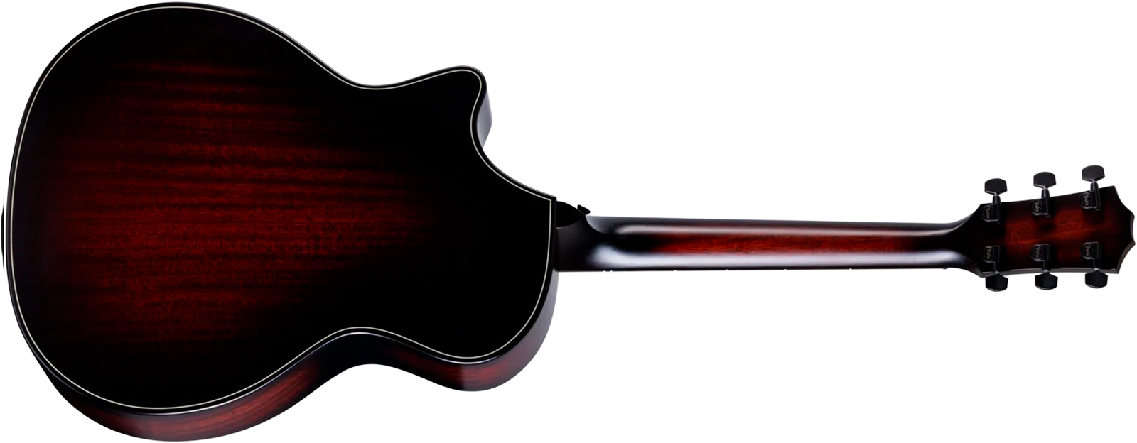 Taylor 324ce Builders Edition Next Gen. Grand Auditorium Cw Tout Acajou Eb Claria - Tobacco Kona Burst Satin - Guitare Folk - Variation 1