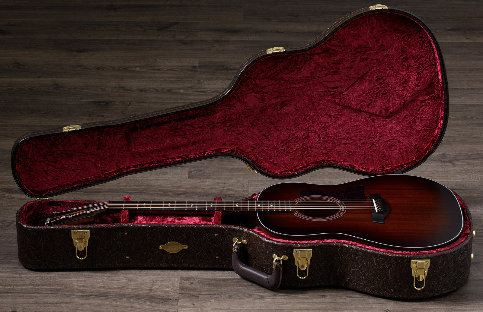 Taylor 327e Grand Pacific Acajou Blackwood Eb Es2 - Shaded Edge Burst - Guitare Electro Acoustique - Variation 6