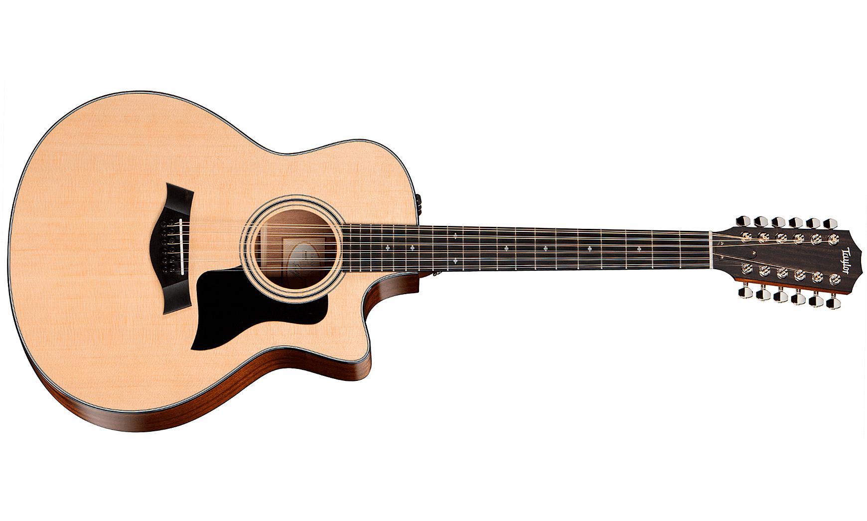 Taylor 356ce Grand Symphony Cw 12c Epicea Palissandre Eb Es2 - Natural - Guitare Electro Acoustique - Variation 1