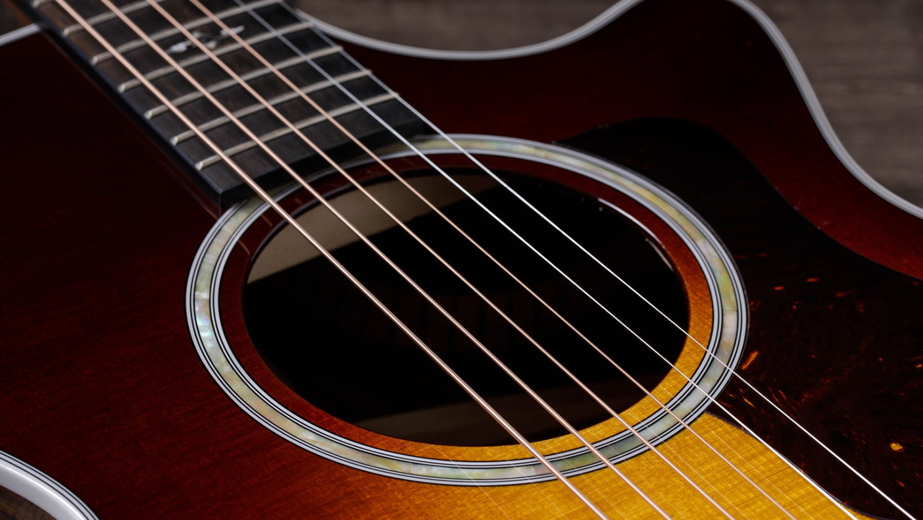 Taylor 412ce Grand Concert Cw Epicea Palissandre Eb Es2 - Tobacco Sunburst Top - Guitare Electro Acoustique - Variation 3