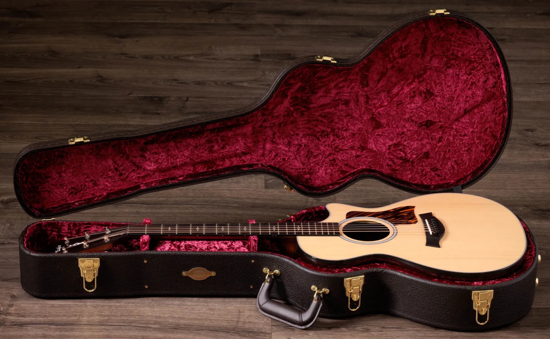 Taylor 412ce Next Gen. Grand Concert Cw Shsc Epicea Palissandre Eb Claria - Natural - Guitare Folk - Variation 6