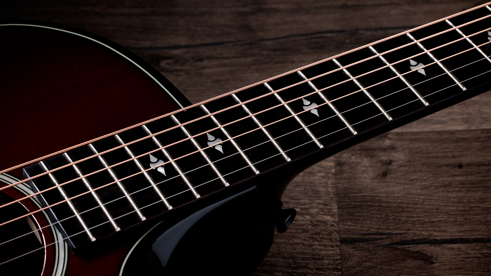 Taylor 514ce Builders Edition Next Gen. Grand Auditorium Cw Epicea Frene Eb Claria - Kona Burst - Guitare Folk - Variation 4