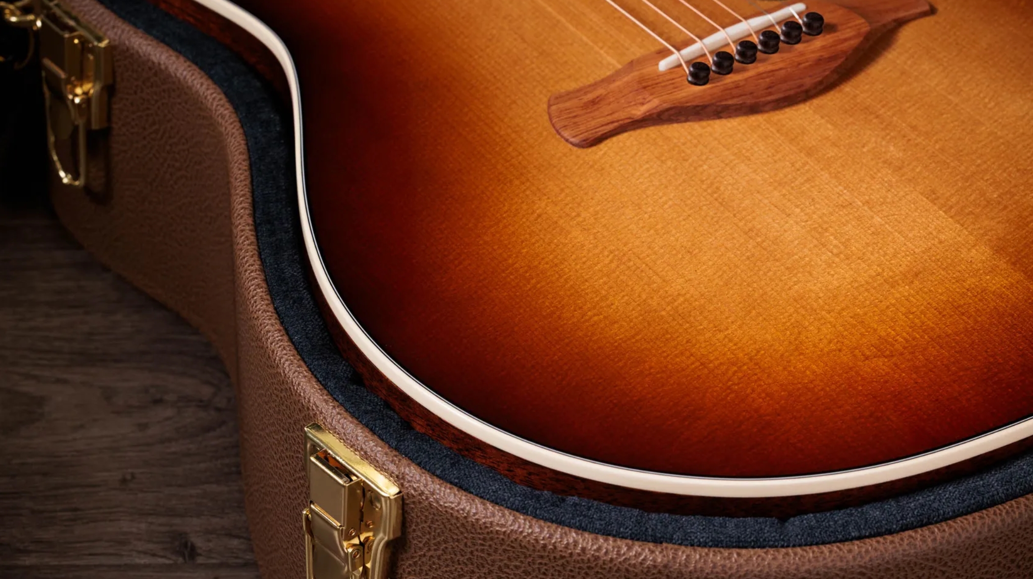 Taylor 517e Sb Gold Label Grand Pacific Epicea Acajou Eb - Sunburst W/ Cream Pickguard - Guitare Folk - Variation 2