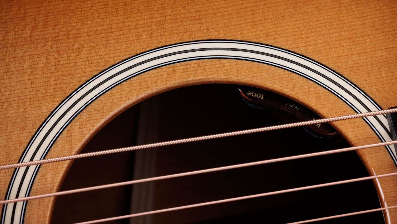 Taylor 517e Sb Gold Label Grand Pacific Epicea Acajou Eb - Sunburst Firestripe Pickguard - Guitare Folk - Variation 7