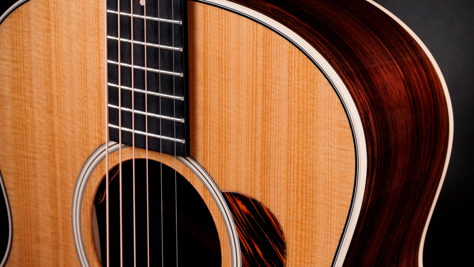 Taylor 714e Gold Label Firestripe Pg Gold Label Super Auditorium Cw Epicea Palissandre Eb Lr Baggs - Natural - Guitare Folk - Variation 2