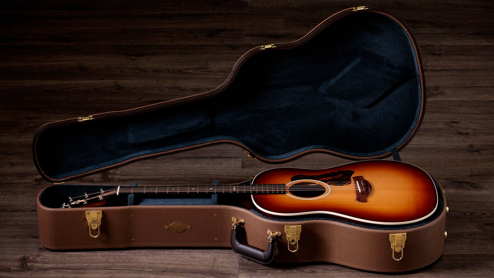 Taylor 717e Firestripe Pg Gold Label Grand Pacific Dreadnought Epicea Palissandre Eb Es2 - Sunburst - Guitare Folk - Variation 8