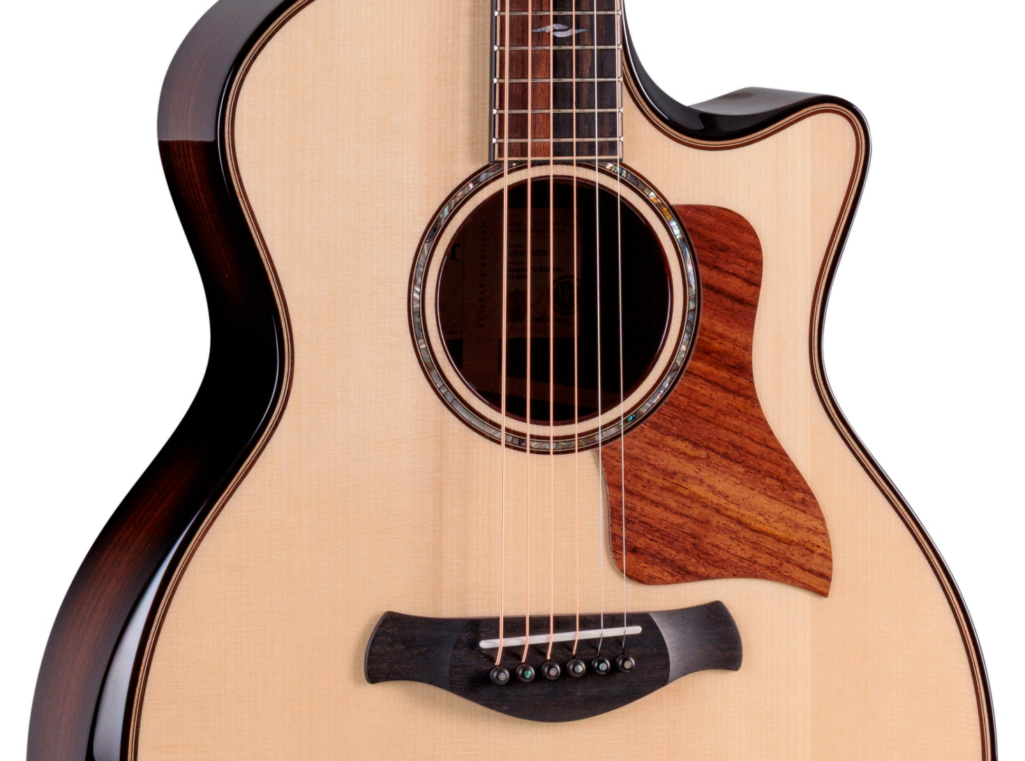 Taylor 814ce Builders Edition Honduran / Adirondack Next Gen. Grand Auditorium Cw Epicea Palissandre Eb - Natural - Guitare Folk - Variation 2