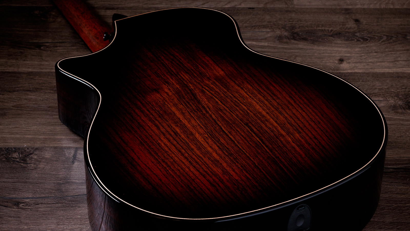 Taylor 814ce Builders Edition Next Gen. Grand Auditorium Cw Tout Epicea Palissandre Eb Claria - Blacktop & Kona Edgeburst - Guitare Folk - Variation 7