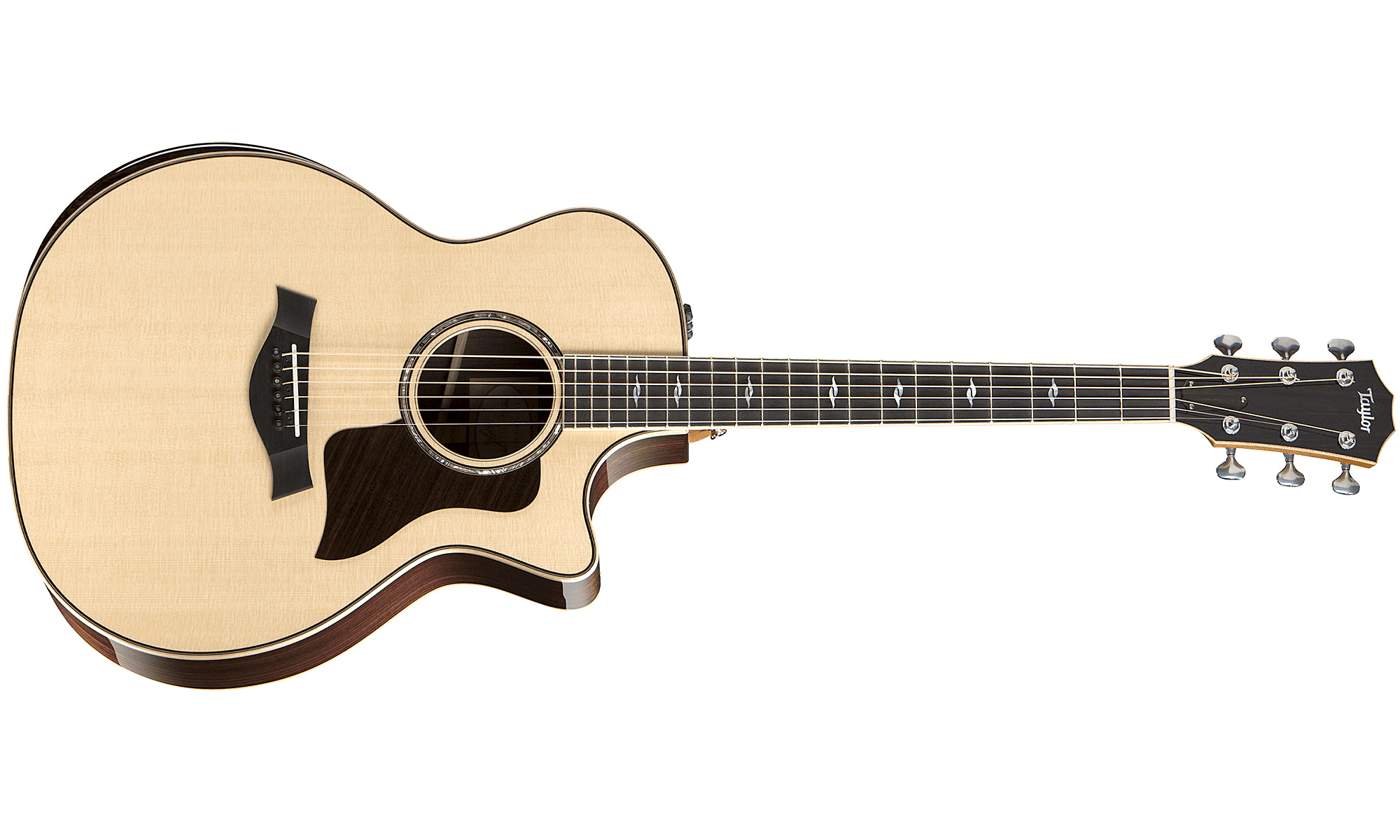 Taylor 814ce Dlx 2017 Grand Auditorium Cw Epicea Palissandre Es2 2017 - Natural - Guitare Electro Acoustique - Variation 1