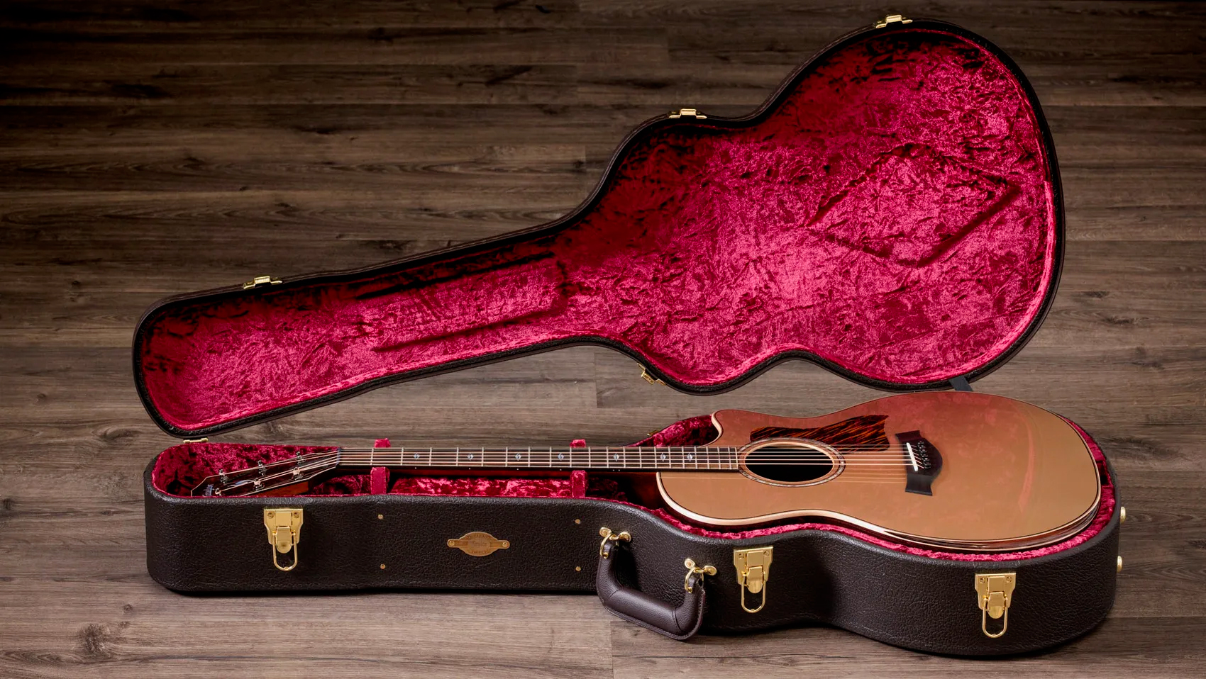 Taylor 814ce Ltd Casablanca Beige Top - Casablanca Beige Metallic - Guitare Folk - Variation 9