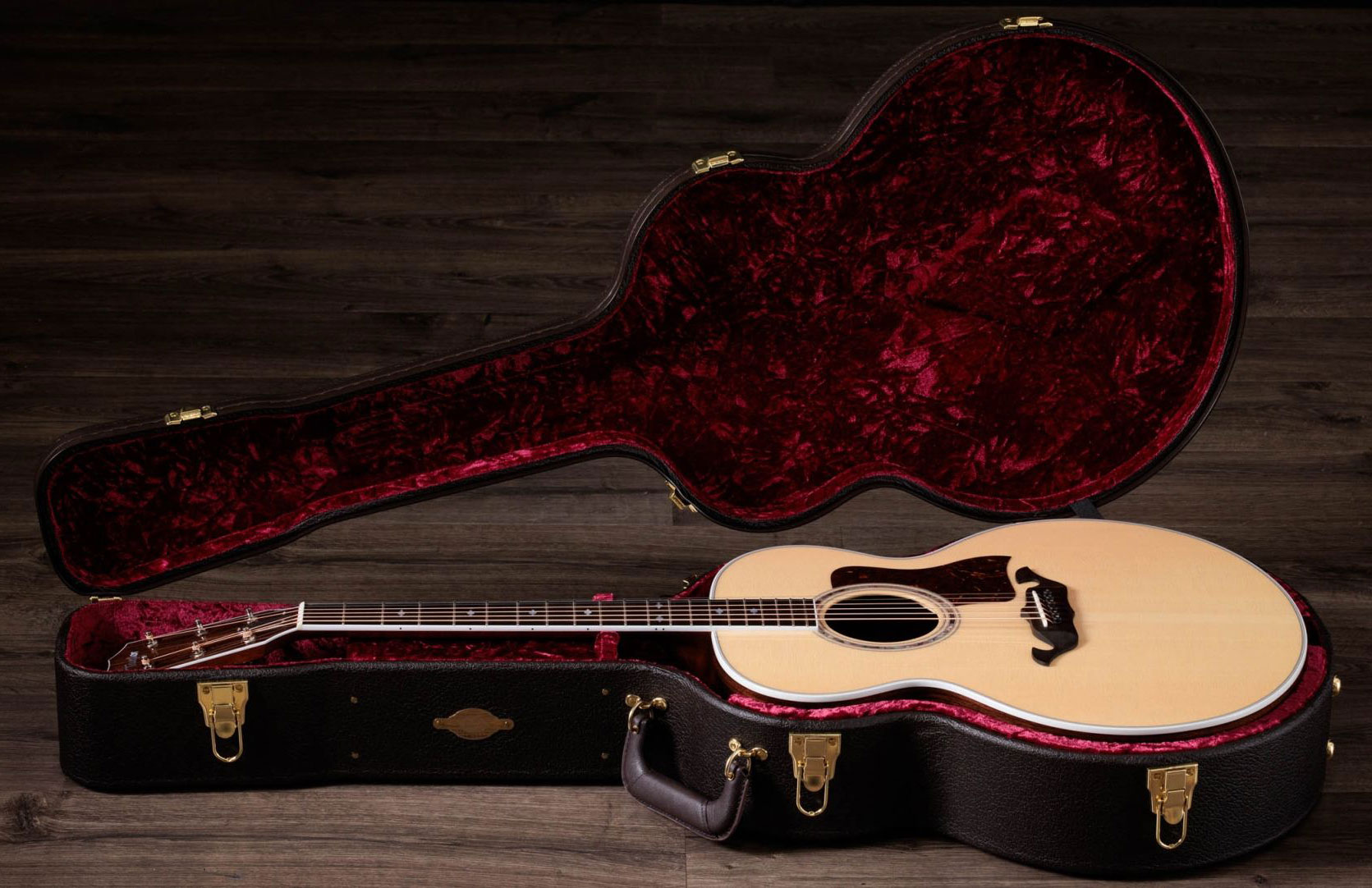 Taylor 815e Legacy Jumbo Epicea Palissandre Eb Lr Baggs Vtc - Natural - Guitare Folk - Variation 8