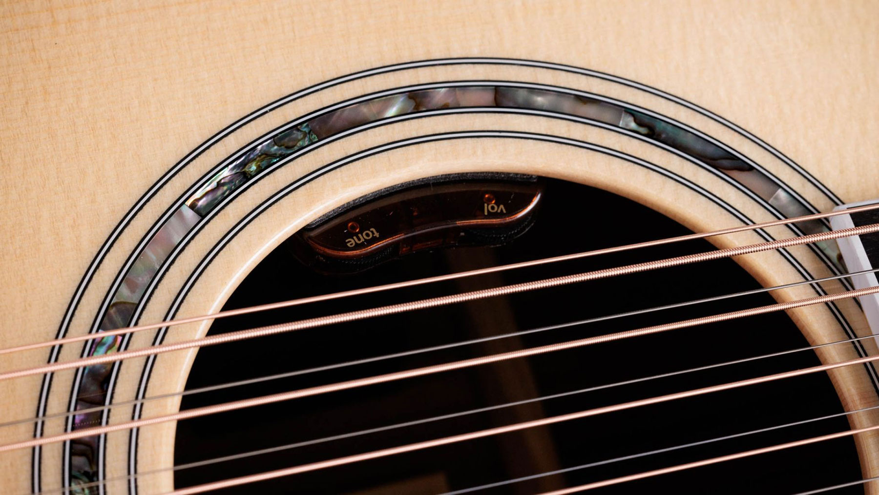 Taylor 855e Legacy Jumbo 12c Epicea Palissandre Eb Lr Baggs Vtc - Natural - Guitare Folk - Variation 3