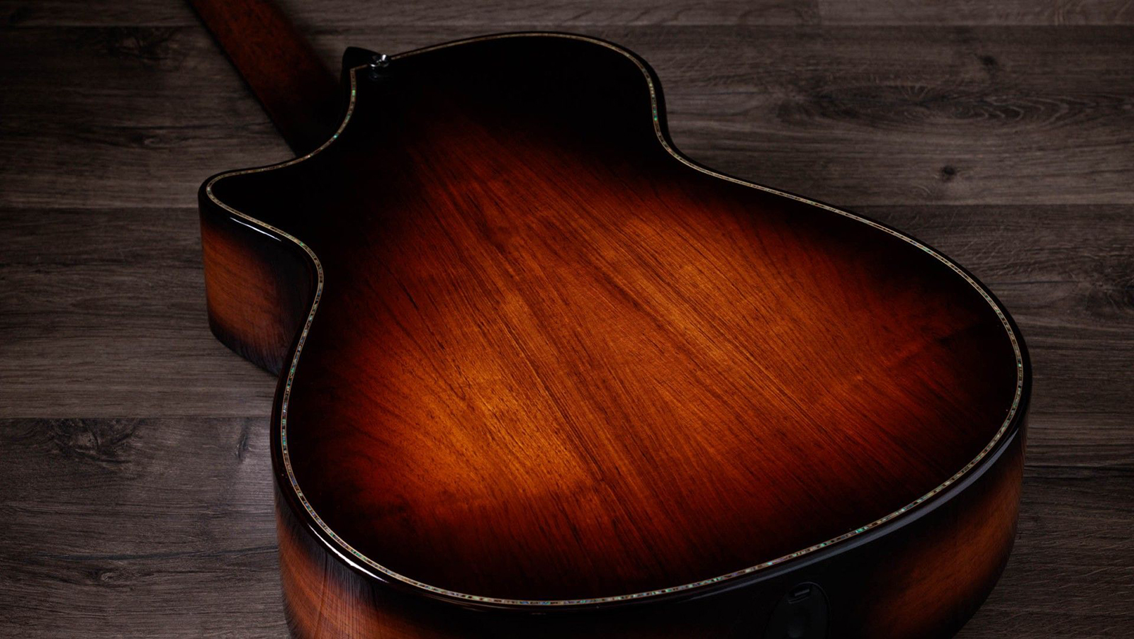 Taylor 912ce Builder's Edition Grand Concert Cw Sinker Redwood Palissandre Eb Es2 - Natural / Kona Edgeburst - Guitare Folk - Variation 5