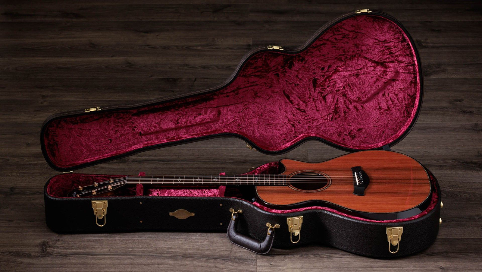 Taylor 912ce Builder's Edition Grand Concert Cw Sinker Redwood Palissandre Eb Es2 - Natural / Kona Edgeburst - Guitare Folk - Variation 8