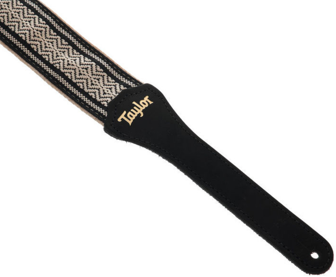 Taylor Academy Strap Wht-blk Jacquard Cotton 2 Inches - Sangle Courroie - Variation 2