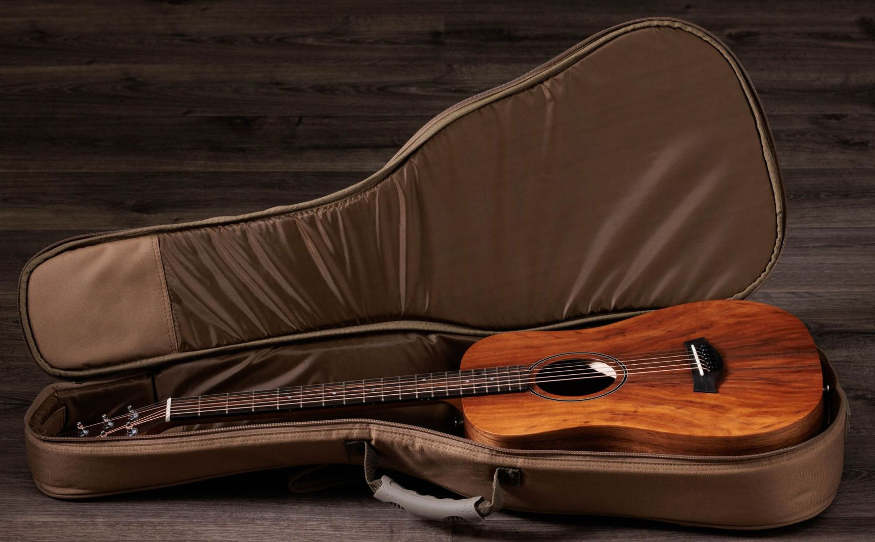 Taylor Baby Bt-koa 2024 Dreadnought 3/4 Shsc Tout Koa Eb - Natural Matte - Guitare Folk - Variation 6
