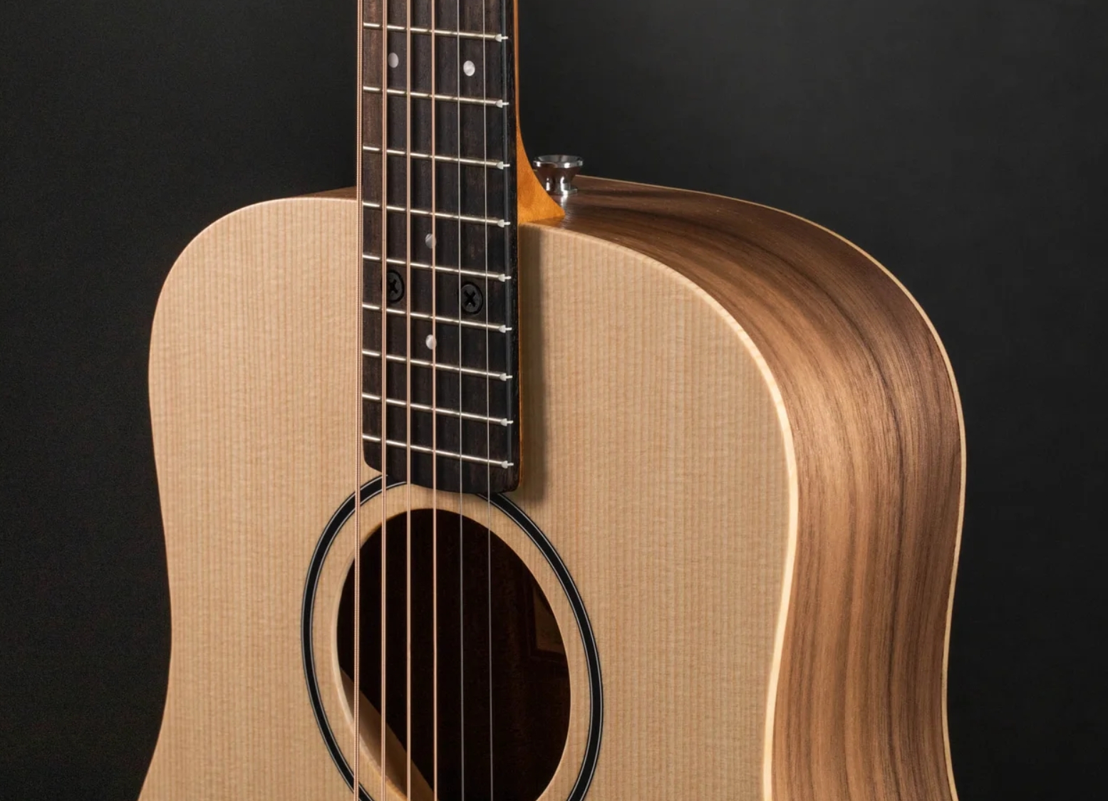 Taylor Baby Bt1e (torrefied Top) Mini Dreadnought Epicea Noyer Eb Esb +housse - Natural - Guitare Folk - Variation 2