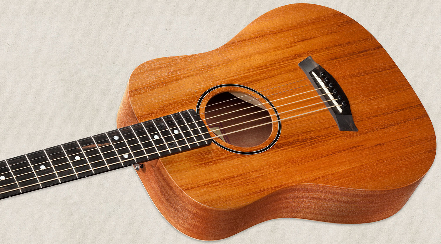 Taylor Baby Mahogany Bt2 Mini Dreadnought Acajou Sapele Eb +housse - Natural Satin - Guitare Acoustique Voyage - Variation 3