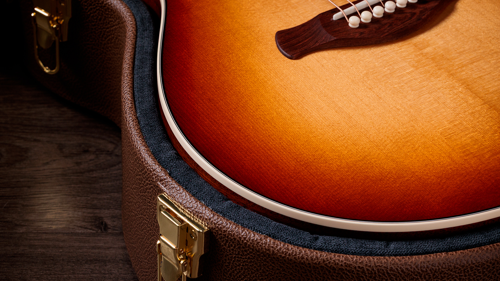 Taylor Ben Harper 512e Gold Label Signature Grand Concert Cw Epicea Acajou Eb Claria - Custom Shaded Edgeburst - Guitare Folk - Variation 2