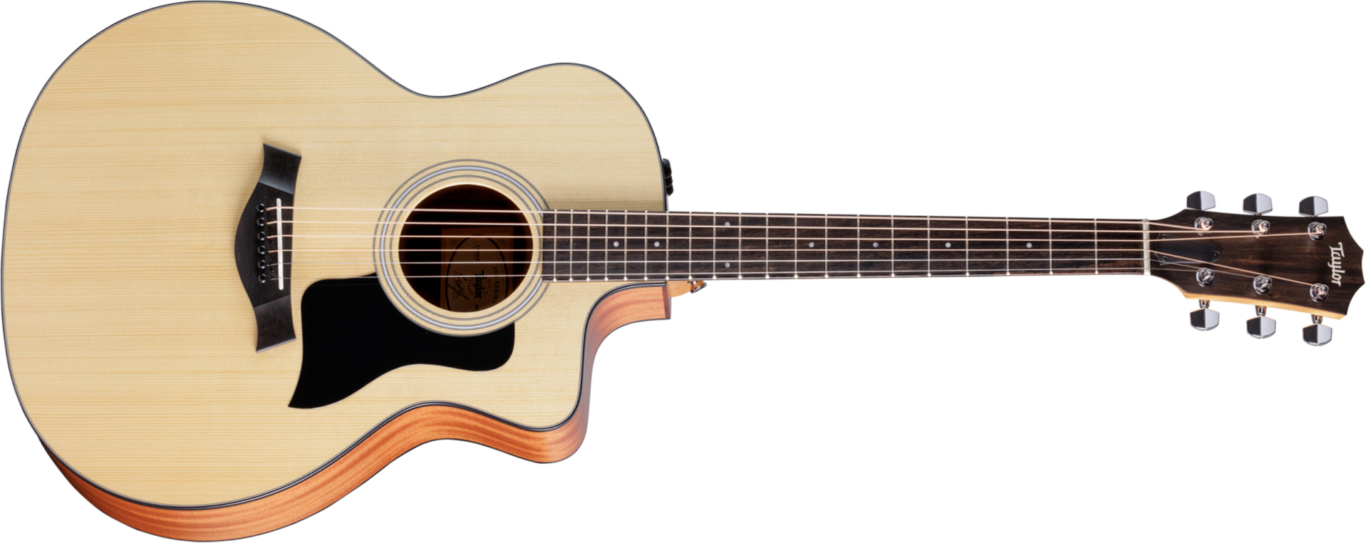 Taylor 114ce-s Grand Auditorium Cw Epicea Sapele Eb Es2 - Natural Satin - Guitare Electro Acoustique - Main picture