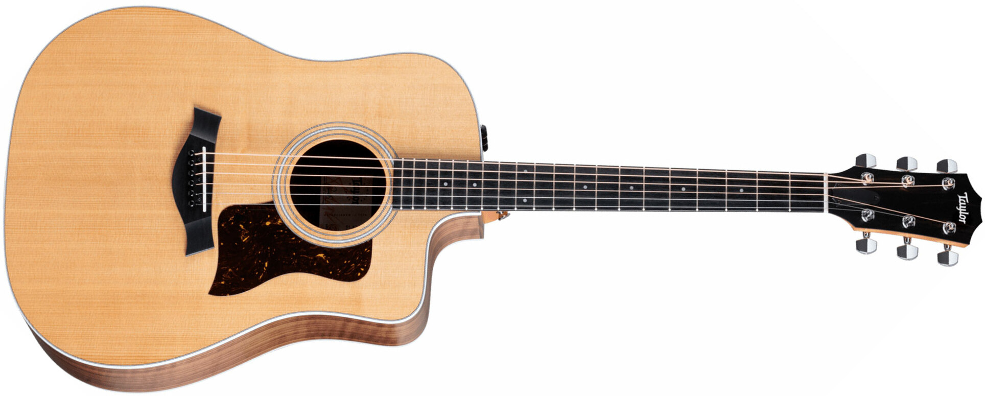 Taylor 210ce 2024 Dreadnought Cw Epicea Noyer Eb Es2 - Natural - Guitare Electro Acoustique - Main picture