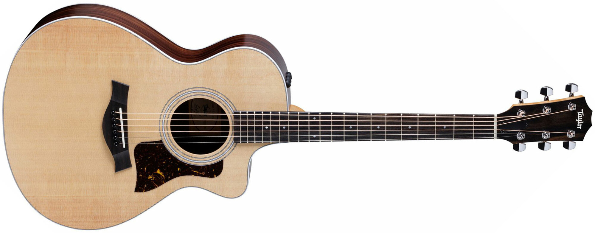 Taylor 212ce Grand Concert Cw Epicea Palissandre Eb Es2 - Natural - Guitare Electro Acoustique - Main picture