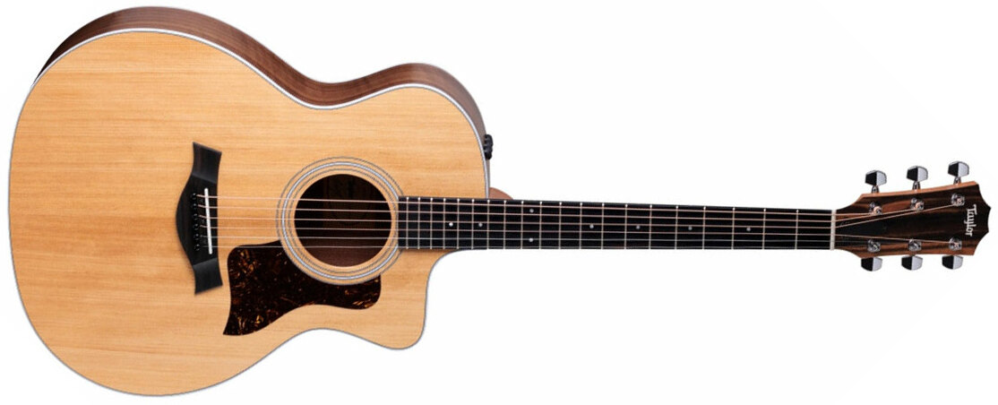 Taylor 214ce 2024 Grand Auditorium Cw Epicea Noyer Eb Es2 - Naturel - Guitare Electro Acoustique - Main picture