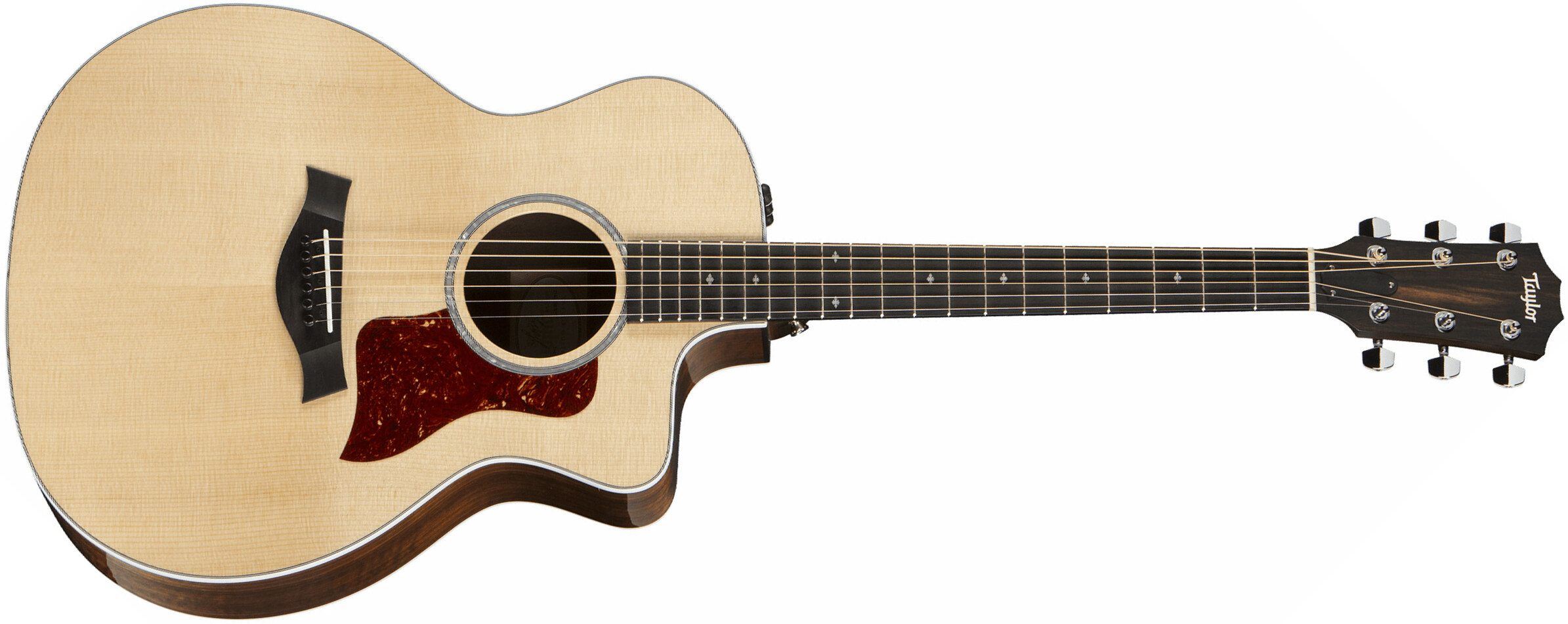 Taylor 214ce-cf Dlx Grand Auditorium Cw Epicea Copafera Es2 - Natural - Guitare Electro Acoustique - Main picture