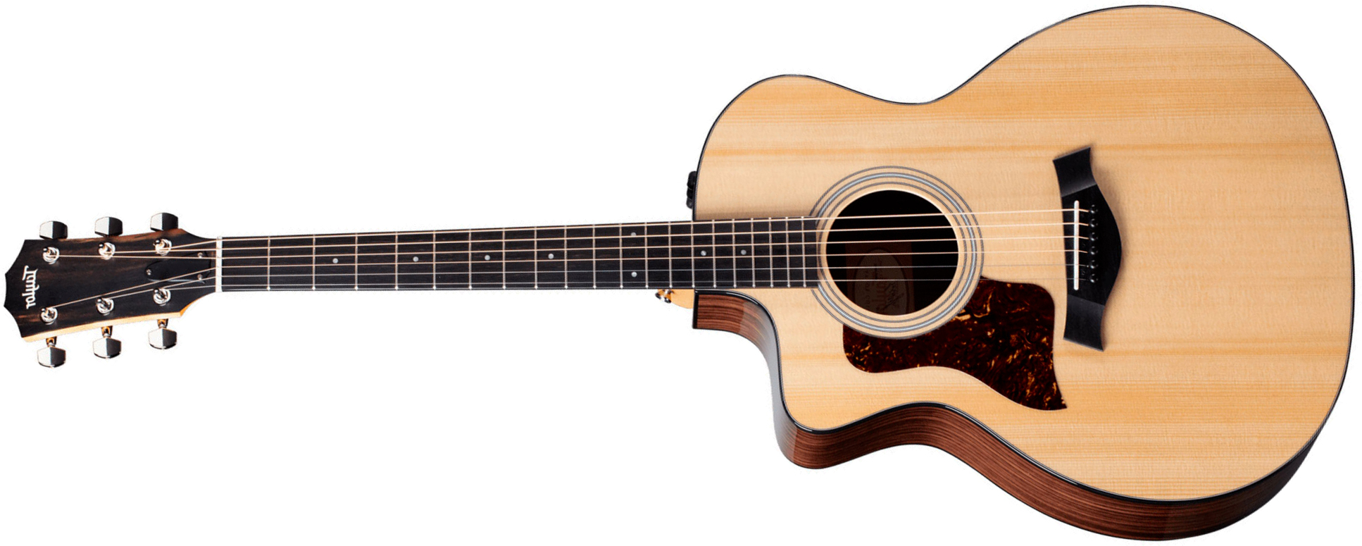 Taylor 214ce Plus Lh Grand Auditorium Cw Gaucher Epicea Palissandre Eb Es2 - Natural - Guitare Folk - Main picture