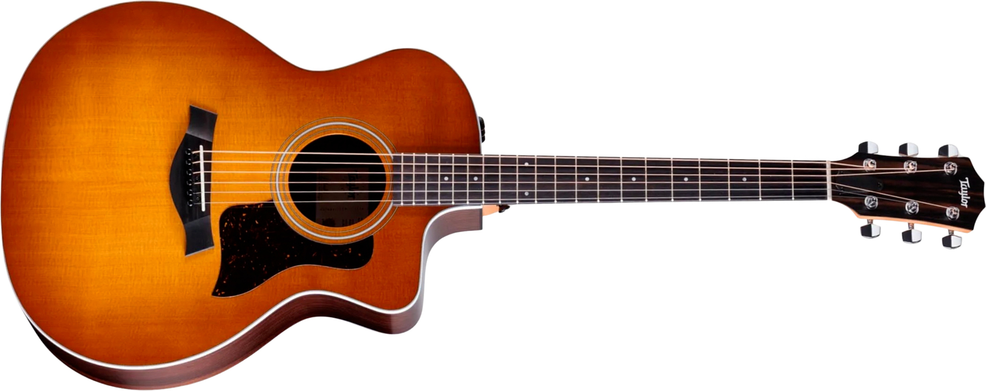 Taylor 214ce Special Edition Grand Auditorium Cw Epicea Palissandre Eb Es2 - Honeyburst - Guitare Folk - Main picture